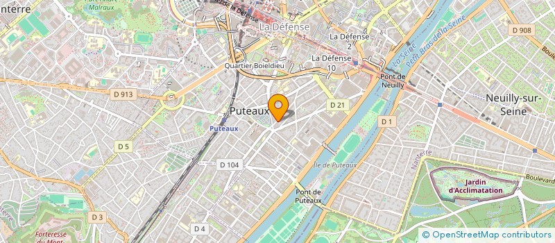 localisation de l'entreprise YOG AND RISE  PUTEAUX