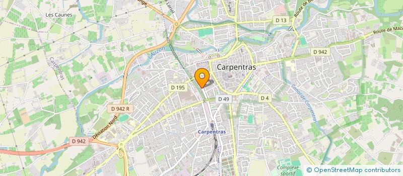 localisation de l'entreprise YOGA  CARPENTRAS