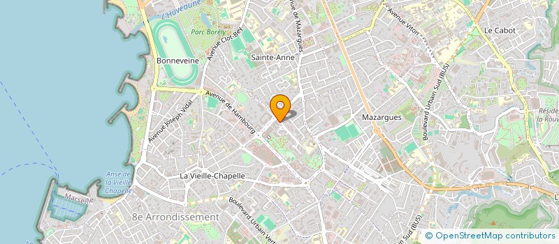 localisation de l'entreprise YOGA BIEN ETRE à MARSEILLE