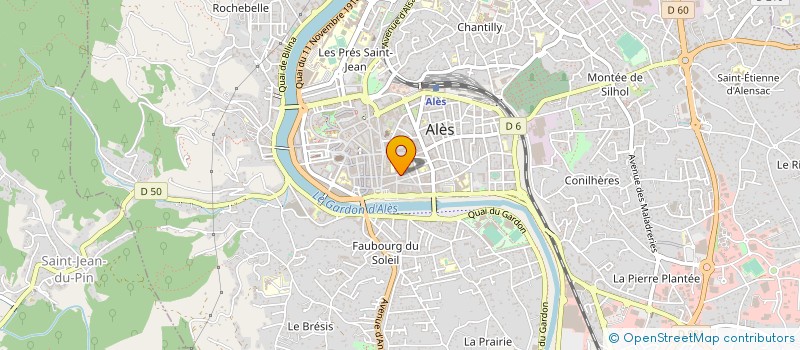 localisation de l'entreprise YOGA CIKITSA  ALES