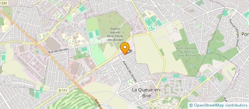 localisation de l'entreprise YOGA CLUB CAUDACIEN à LA QUEUE-EN-BRIE