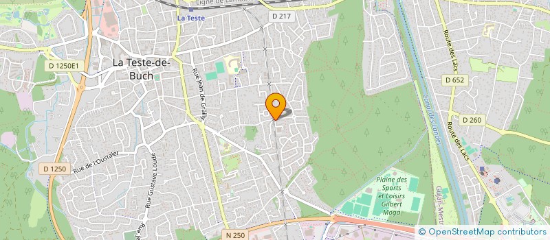 localisation de l'entreprise YOGA CLUB DU PAYS DE BUCH à LA TESTE DE BUCH