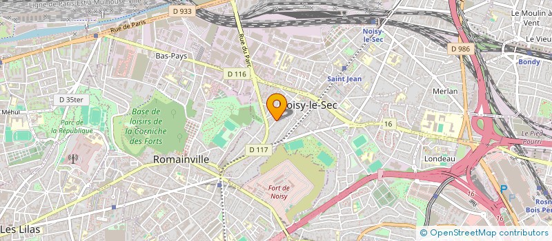 localisation de l'entreprise YOGA CLUB NOISEEN  NOISY-LE-SEC