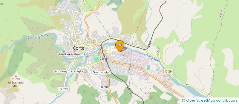 localisation de l'entreprise YOGA CORTE CENTRE CORSE à CORTE