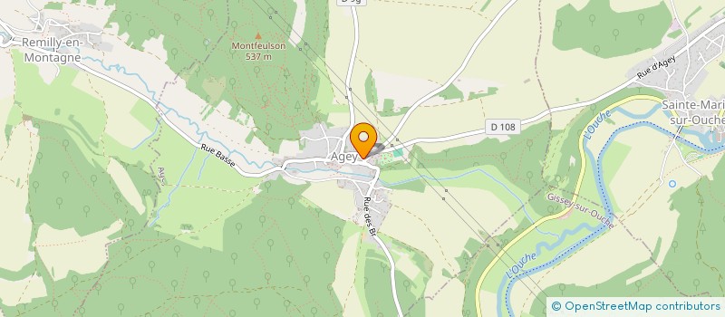 localisation de l'entreprise YOGA DE LA VALLEE à AGEY