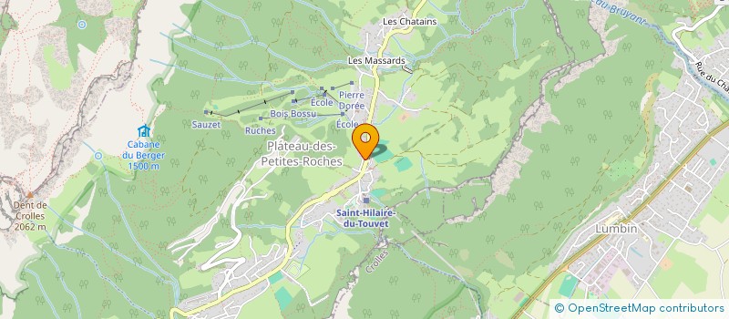 localisation de l'entreprise YOGA DES PETITES ROCHES  PLATEAU-DES-PETITES-ROCHES