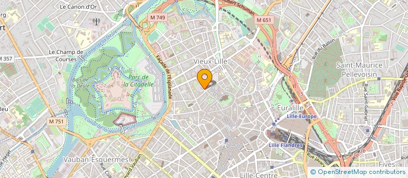 localisation de l'entreprise YOGA DU VIEUX LILLE à LILLE