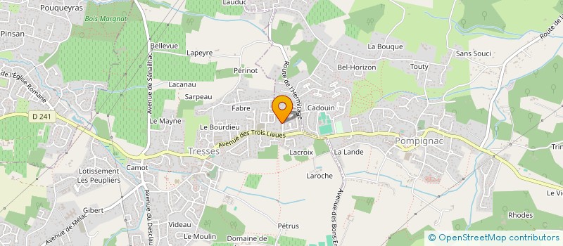 localisation de l'entreprise YOGA ELKA  TRESSES