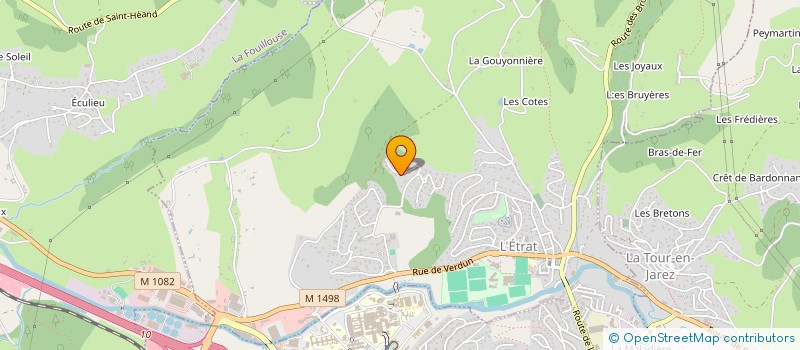 localisation de l'entreprise YOGA ET BIEN ETRE A L ETRAT  L'ETRAT