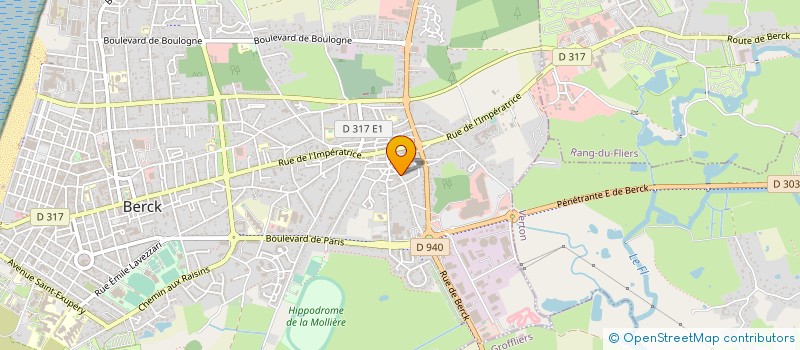 localisation de l'entreprise YOGA ET DISCIPLINES ASSOCIEES à BERCK
