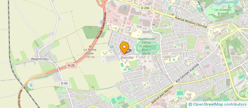 localisation de l'entreprise YOGA ET DISCIPLINES ASSOCIEES à ARRAS
