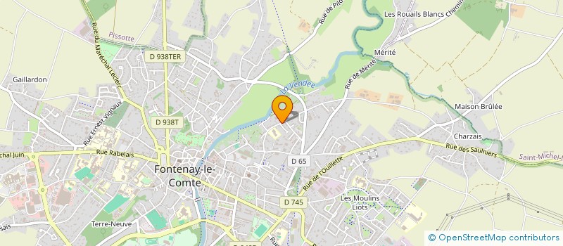 localisation de l'entreprise YOGA ET HARMONIE  FONTENAY-LE-COMTE