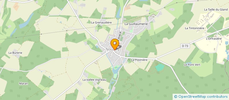 localisation de l'entreprise YOGA ET RELAXATION  NOUZILLY