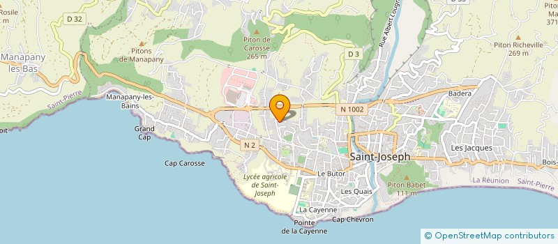 localisation de l'entreprise YOGA ET RELAXATION POUR ENFANTS ET ADOS à SAINT-JOSEPH