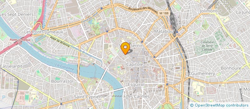 localisation de l'entreprise YOGA HUIT  TOULOUSE