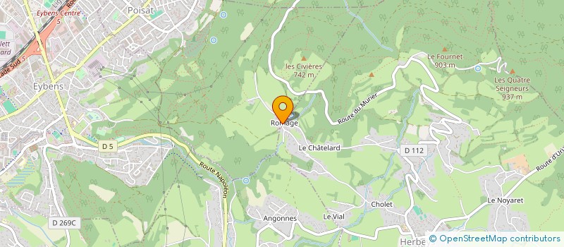 localisation de l'entreprise YOGA INTEGRAL FRANCE  GRENOBLE