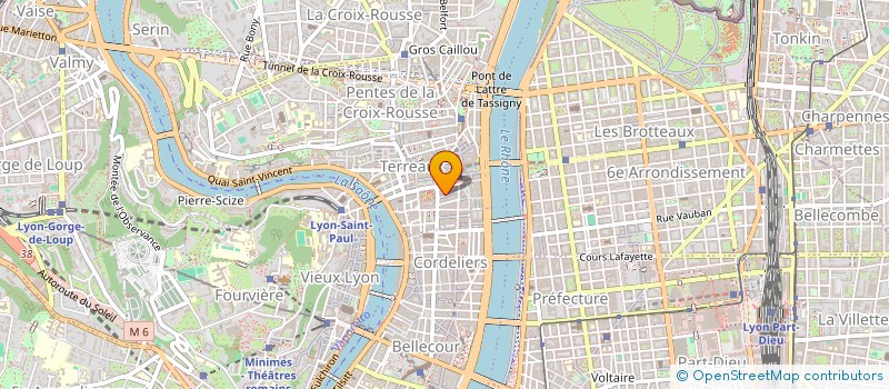 localisation de l'entreprise YOGA KORNER à LYON