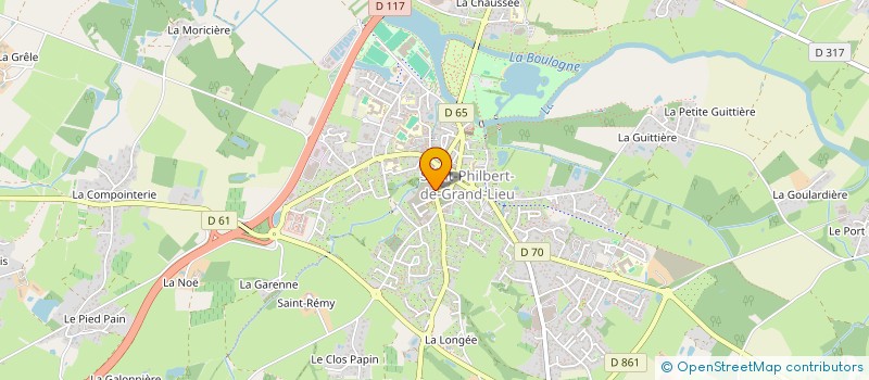 localisation de l'entreprise YOGA NASTIE  SAINT-PHILBERT-DE-GRAND-LIEU