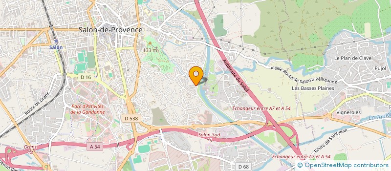 localisation de l'entreprise YOGA POUR TOUS à SALON-DE-PROVENCE