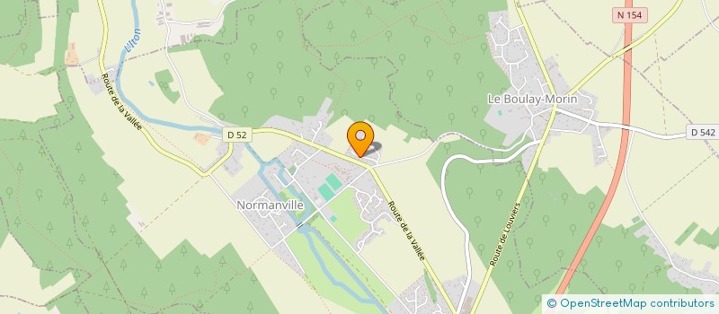 localisation de l'entreprise YOGA POUR TOUS  NORMANVILLE