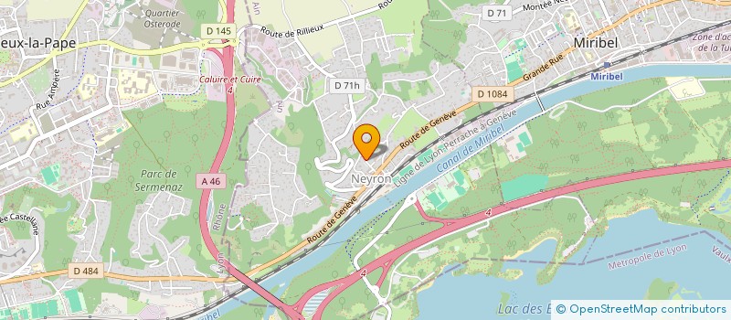 localisation de l'entreprise YOGA POUR TOUS à NEYRON
