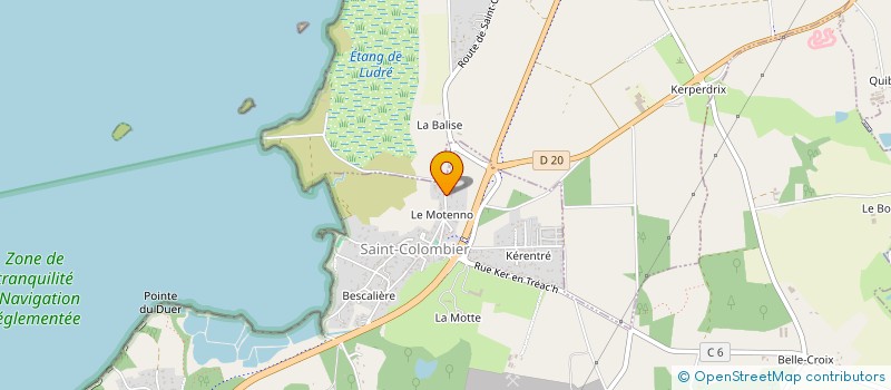 localisation de l'entreprise YOGA PRESQU'ILE DE RHUYS à SARZEAU