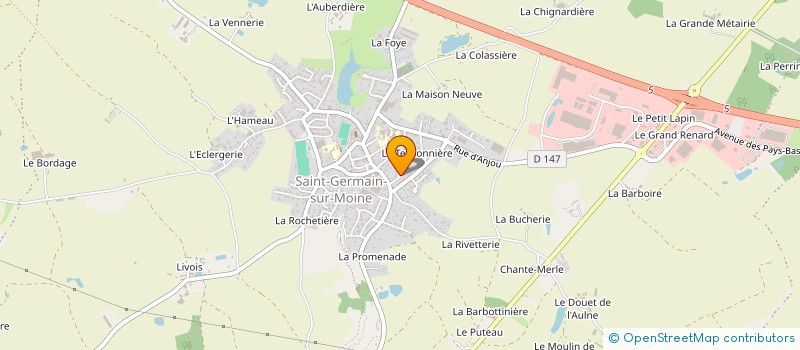 localisation de l'entreprise YOGA RELAX SEVREMOINE  SEVREMOINE