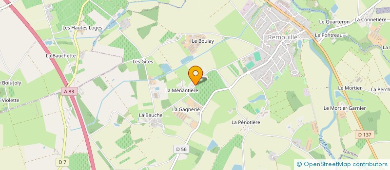 localisation de l'entreprise YOGA REMOUILLE  REMOUILLE