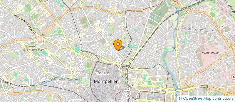 localisation de l'entreprise YOGA RESPIRO à MONTPELLIER