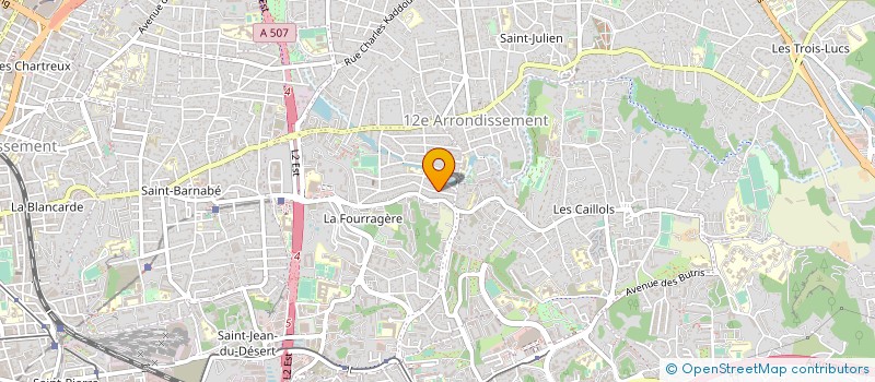 localisation de l'entreprise YOGA ROSIERES BEAUMONT à MARSEILLE