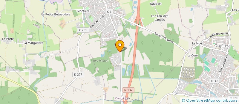 localisation de l'entreprise YOGA SATTVA  PONT-PEAN