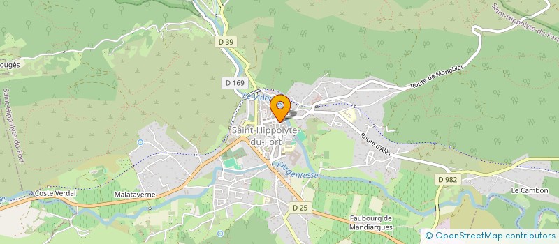 localisation de l'entreprise YOGA SOUS LE FIGUIER  SAINT-HIPPOLYTE-DU-FORT