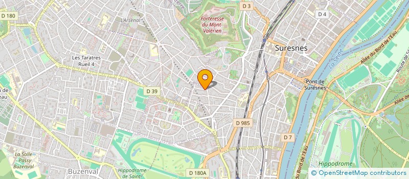 localisation de l'entreprise YOGA SURESNES à SURESNES