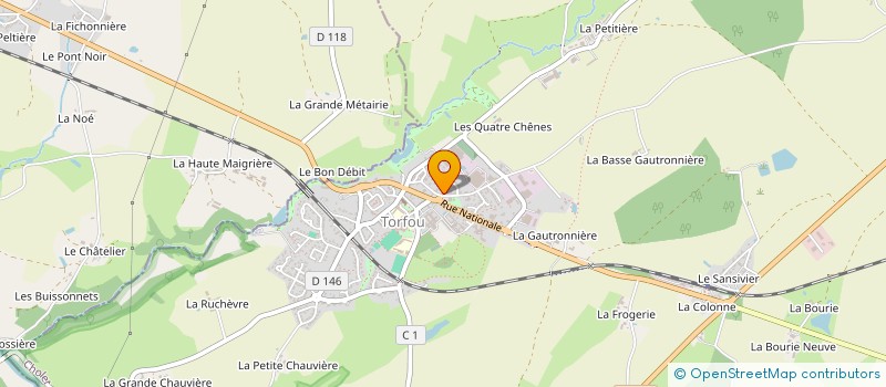 localisation de l'entreprise YOGA T'M  SEVREMOINE