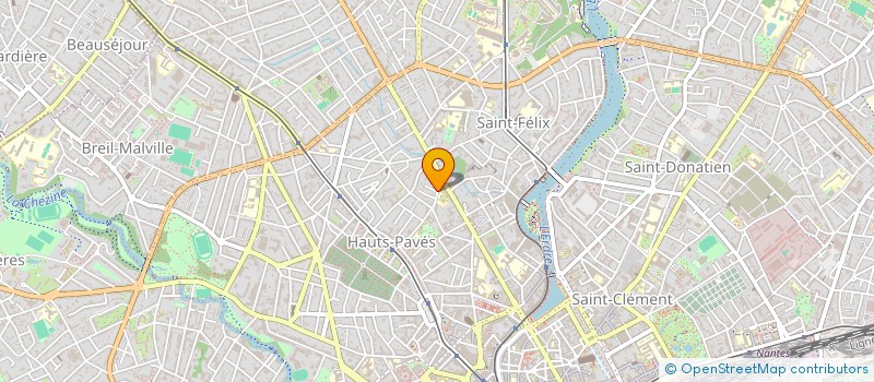 localisation de l'entreprise YOGA TANGO VITTOZ à NANTES