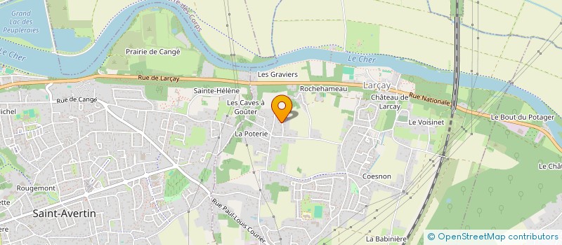 localisation de l'entreprise YOGA TOURAINE  LARCAY