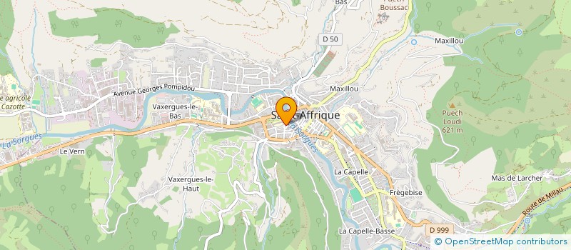 localisation de l'entreprise YOGA VALLEES  SAINT-AFFRIQUE