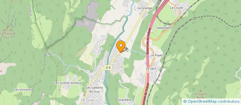 localisation de l'entreprise YOGA VERCORS SANTOSHA  VIF