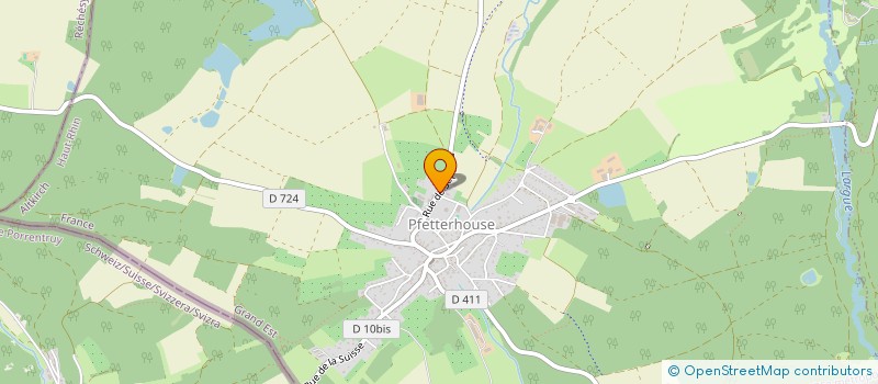 localisation de l'entreprise YOGA VIE  PFETTERHOUSE