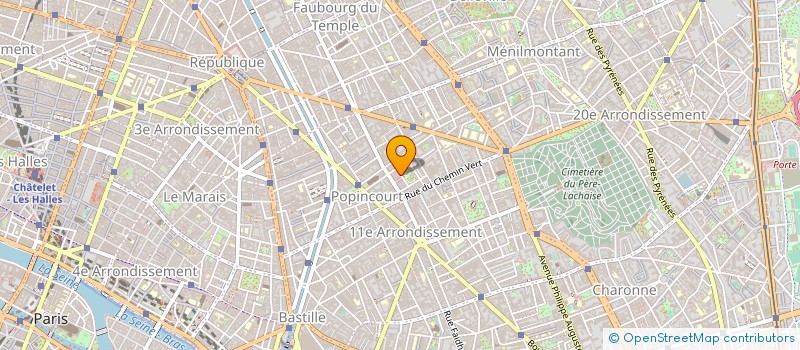 localisation de l'entreprise YOGA VISION  PARIS