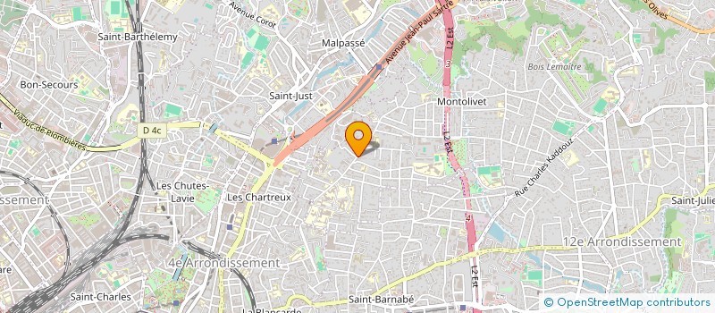 localisation de l'entreprise YOGAIAME à MARSEILLE