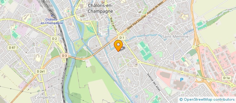 localisation de l'entreprise YOGAKIDS  CHALONS-EN-CHAMPAGNE