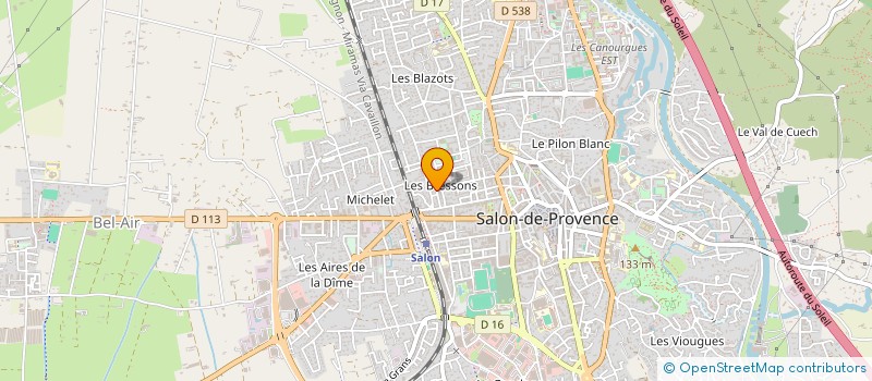localisation de l'entreprise YOGALPILLES à SALON-DE-PROVENCE