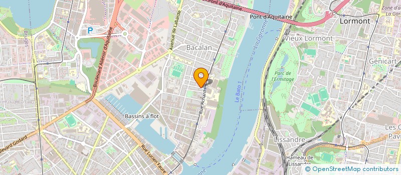 localisation de l'entreprise YOGAMANIA BORDEAUX  BORDEAUX