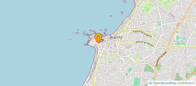 localisation de l'entreprise YOGAMAR  BIARRITZ