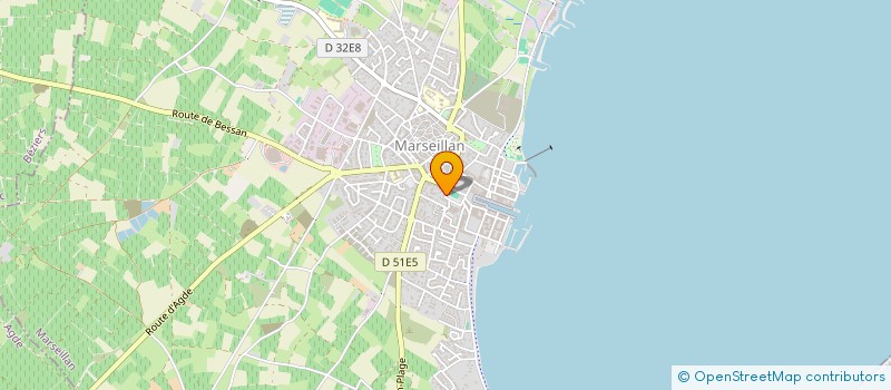 localisation de l'entreprise YOGANANDA EVENTS  MARSEILLAN