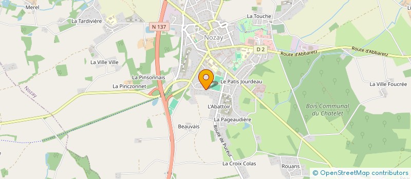 localisation de l'entreprise YOGANANDA NOZAY  NOZAY