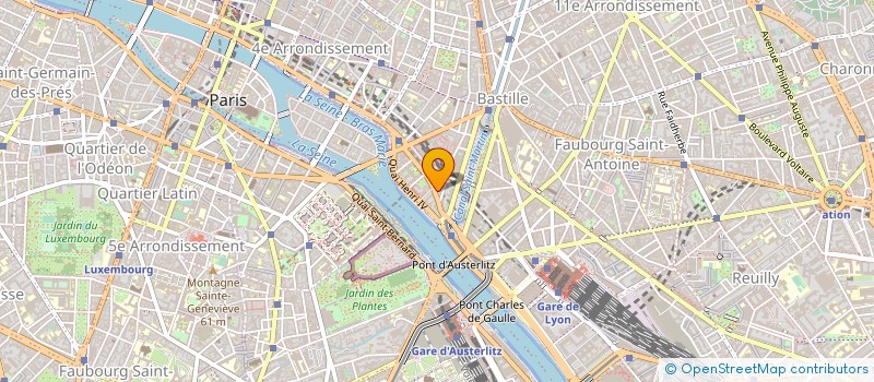 localisation de l'entreprise YOGASENS à PARIS