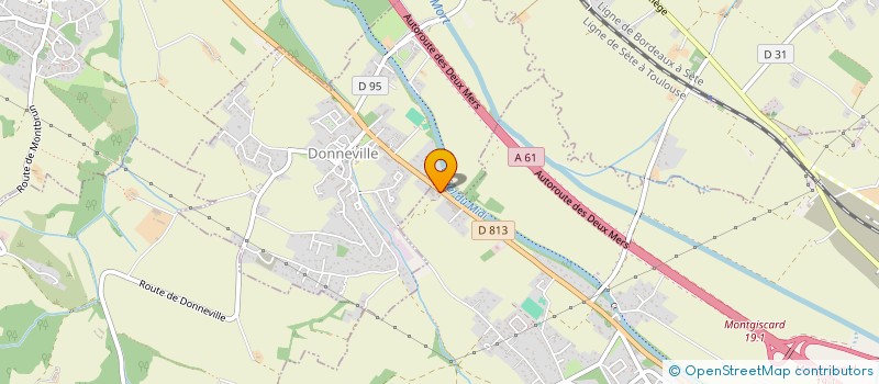 localisation de l'entreprise YOGAYO  DONNEVILLE