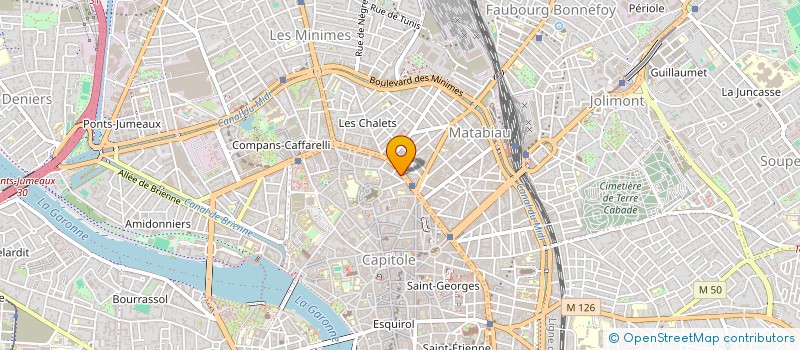 localisation de l'entreprise YOGY à TOULOUSE